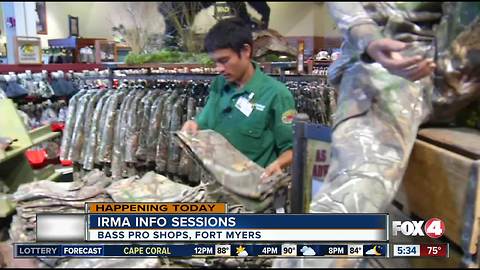 Bass Pro offering free help on how to get federal help for Irma