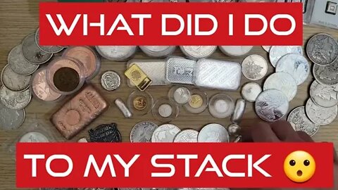 New Silver Stacker shows entire stack and talks about mistakes.