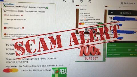 Fixed games and guaranteed locks – SCAM? (2019)