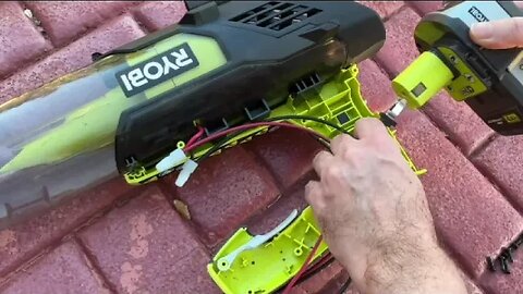 Ryobi blower switch repair