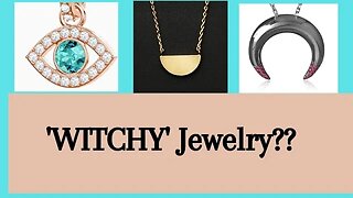 Sneaky Witchcraft & Occult Symbols Invading Popular Jewelry & Fashion--Warning Video.