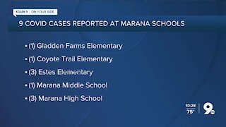 Marana Unified School District identifies 9 COVID cases at 5 schools