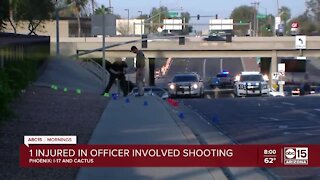 DPS trooper hit by vehicle, shots fired in Phoenix