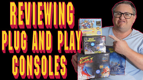 Reviewing 3 MSI Plug and Play Consoles #megaman #spaceinvaders #streetfighter2 #msi