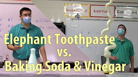 Elephant Toothpaste vs. Baking Soda & Vinegar