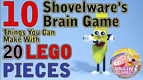 10 Shovelware's Brain Game things you can make with 20 Lego pieces