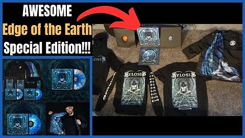 Sylosis Edge of the Earth Special Vinyl & Merch Unboxing