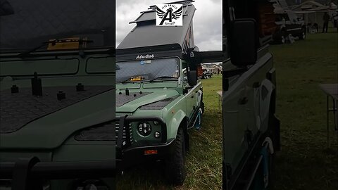 Land Rover Defender Transformed with Alu-Cab Configuration: A Must-See! #shorts
