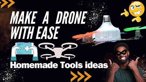 How to make a drone in home with ease - simple inventions diy craft