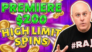 💥 $200 HIGH LIMIT SPINS 💥 Thrilling Night of MAX BET Spins!