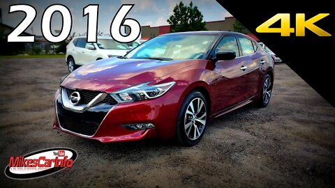 2016 Nissan Maxima S - Ultimate In-Depth Look in 4K