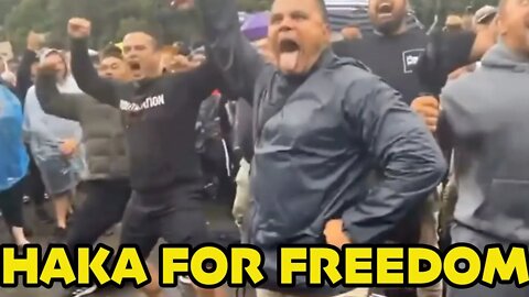 🇳🇿NEW ZEALAND HAKA FOR FREEDOM 🇳🇿 ❤️THOUSANDS OF PROTESTORS❤️