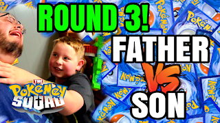 Father Son Pack Battle! Sword & Shield! Who Will Win? Pokemon Cards!