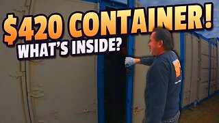 PAID $420 For Storage CONTAINER Unit!