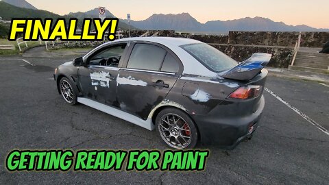 FINALLY! | Getting Ready for Paint | Neglected Evo X Build pt 10