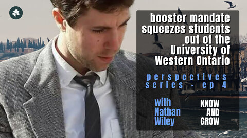 Nathan Wiley on University of Western Ontario Booster Mandates and Totalitarianism | Perspectives Ep4 | Know and Grow