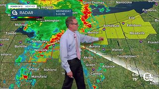 Severe Thunderstorm Warnings in effect in multiple counties in Northeast Ohio