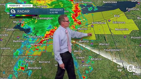 Severe Thunderstorm Warnings in effect in multiple counties in Northeast Ohio