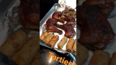 Big Tortee Shortie #sfmcollective #shorts #food #foodie #foodlover #chicken #eggplant #eats