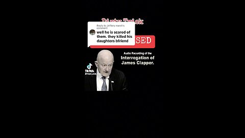 James clapper spilling the beans!