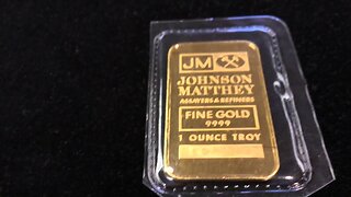 Johnson Matthey 1 Oz. Gold Bar