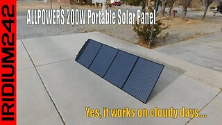 Power Outages: Attacks On Our Grid - AllPowers Solar Folding Panels!