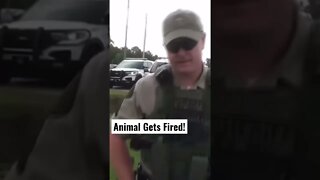 SGT. Morrison of the SC Florence County sheriff’s ￼attacks cameraman, gets fired ￼#shorts #BadCop