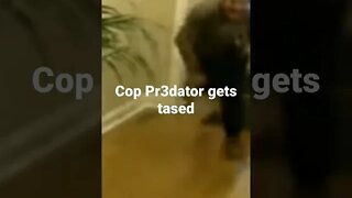 Cop Pr3dator Gets Tased