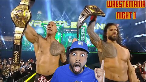 WHAT A MAIN EVENT!!! | WRESTLEMANIA 40 NIGHT 1 REACTION