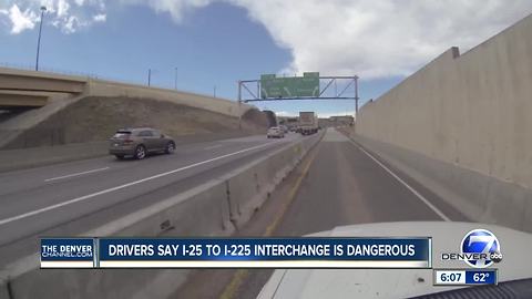 Drivers say I-225 bottleneck near Denver Tech Center still a hazard