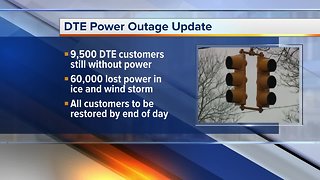 DTE: 10,000 customers remain without power across Southeast Michigan