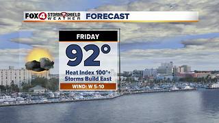 FORECAST: Hot and Humid with Isolated Storms 6-21