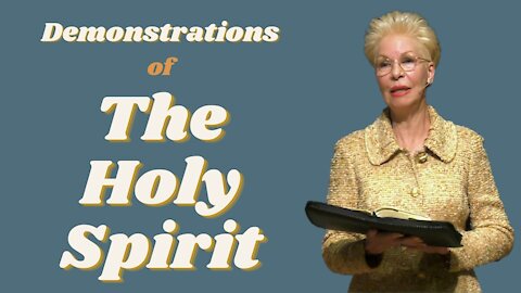 Demonstrations of the Holy Spirit | Pastor Cheryl S Jackson | Grace Christian Center