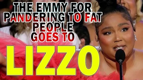 Lizzo Wins Emmy For Pandering To Fat People