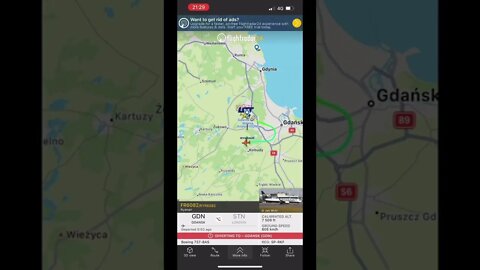 Flightradar 24 Annonces DIVERSION GDN-LTN - Flight Keeps On Flying to Destination