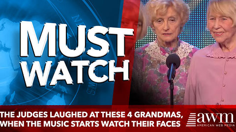 The Judges Laughed At These 4 Grandmas, When The Music Starts Watch Their Faces Closely