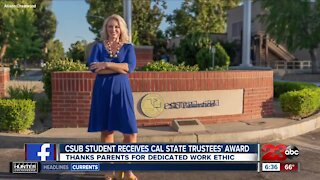 CSUB grad student receives CSU award