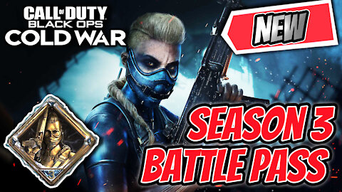 Black Ops Cold War Season 3 Battle Pass IS HERE! New Warzone Season 3 Weapons, Tiers, AND More