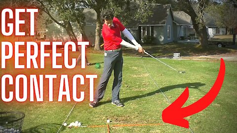 This is One of the BEST Golf Ball Striking Drills [Guaranteed!]