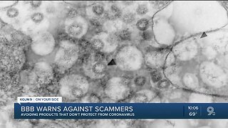 Better Business Bureau warns against scammers during coronavirus outbreak