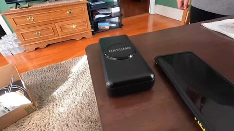 Unboxing: HAYUMO Power Bank, Wireless Portable Charger Power Bank, 20000mAh with Four Charging
