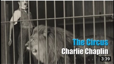 Charlie Chaplin - The Lion Cage - Full Scene (The Circus, 1967