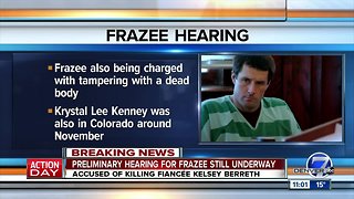 Preliminary hearing underway for Patrick Frazee in Kelsey Berreth's disappearance