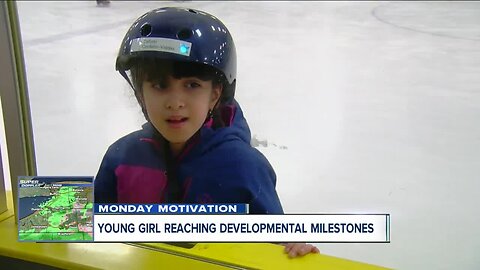 Skating opens developmental milestones for 7-year-old Cantalician student
