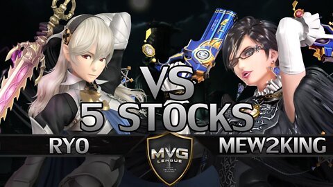 Mew2King (Bayonetta) vs. Ryo (Corrin) - 5 Stock Matches