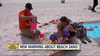Sandcastles can make you sick; beware playing on beaches filled with bacteria and pollutants