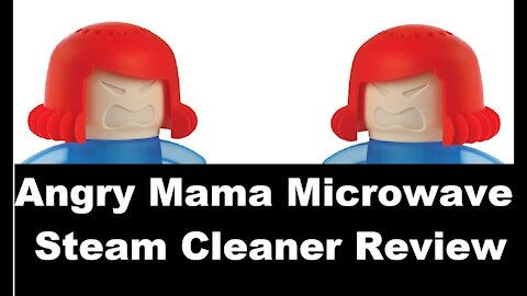 Angry Mama Microwave steam cleaner review