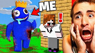 I Fooled Him With RAINBOW FRIENDS in Minecraft