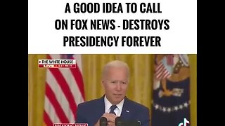 Joe Biden Calls on Fox News on Afghanistan