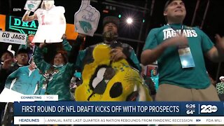 First round of NFL Draft kicks off with top prospects
